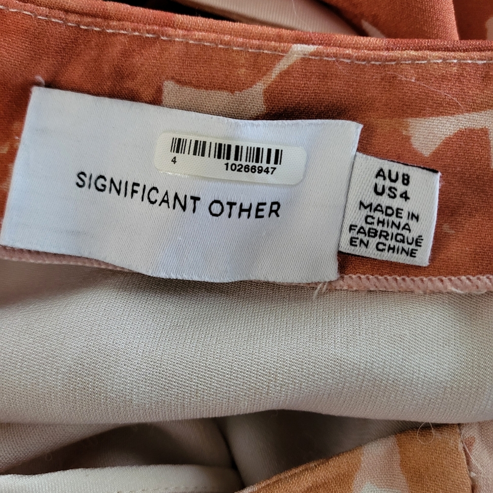 SIGNIFICANT OTHERMAEVE MAXI DRESS Open Back Size 4 - Picture 8 of 8